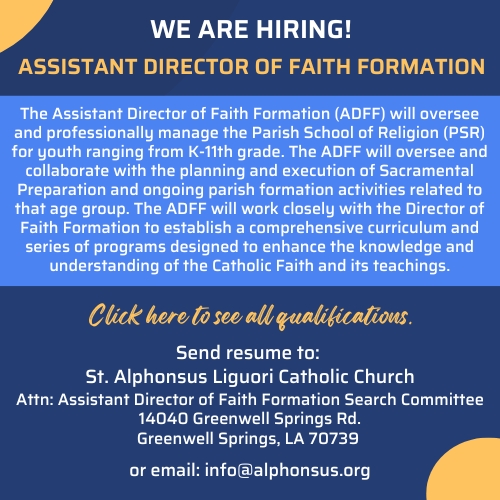 ADFF Job Opening